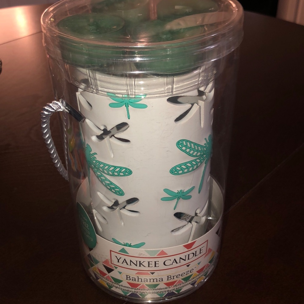 Yankee candle luminary tea light set